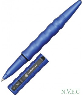 Ручка тактическая Smith&Wesson алюминий, синяя, стержень (SWPENMP2BL)