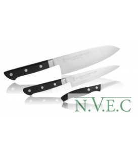 Набор ножей Hatamoto Neo Сантоку165мм Универсальный135мм Для овощей70мм сталь MoV рукоять (HN-SET02 )