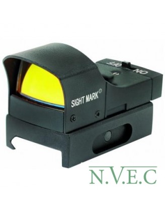 Коллиматорный прицел Sightmark Green Mini Shot with Sunshade Hood SM14011