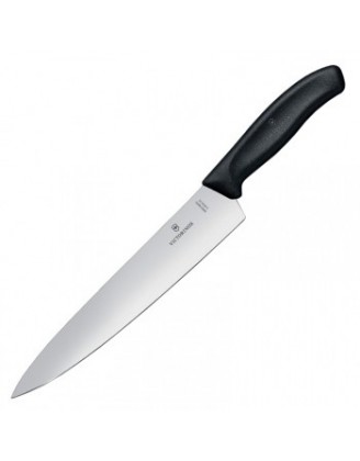 Нож бытовой, кухонный Victorinox SwissClassic (лезвие: 220мм), черный, блистер 6.8003.22B Нож бытовой, кухонный Victorinox SwissClassic (лезвие: 220мм), черный, блистер 6.8003.22B