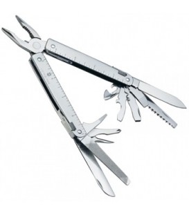 Нож складной, мультитул Victorinox SWISSTOOL (115мм, 27 функций), с кожаныйм чехлом 3.0323.L