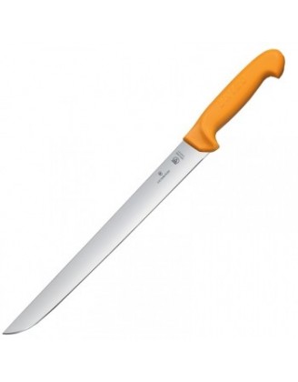 Нож бытовой, кухонный Victorinox Swibo Cutlet&Steak (лезвие: 310мм), желтый 5.8433.31 Нож бытовой, кухонный Victorinox Swibo Cutlet&Steak (лезвие: 310мм), желтый 5.8433.31