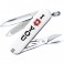 Нож складной, мультитул Victorinox CLASSIC THE GIFT (58мм, 7 функций), белый 0.6223.857