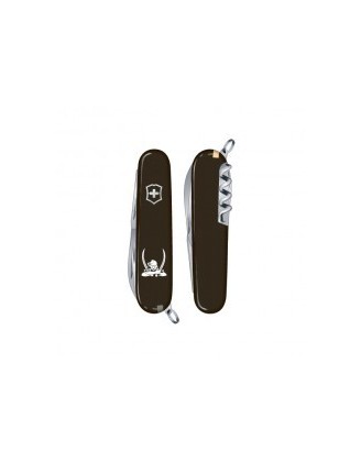 Нож складной, мультитул Victorinox SPARTAN UKRAINE Козак (91мм, 12 функций), черный 1.3603.3R12
