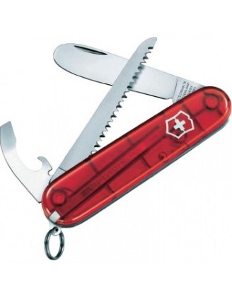 Нож складной, мультитул детский Victorinox MY FIRST (84мм, 9 функций), красный 0.2373.Т Нож складной, мультитул детский Victorinox MY FIRST (84мм, 9 функций), красный 0.2373.Т