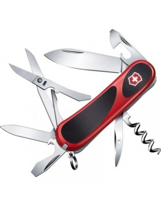 Нож складной, мультитул Victorinox EVOGRIP 14 (85мм, 14 функций), красный 2.3903.C Нож складной, мультитул Victorinox EVOGRIP 14 (85мм, 14 функций), красный 2.3903.C