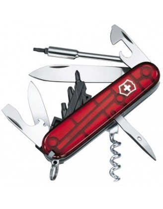 Нож складной, мультитул Victorinox CYBERTOOL (91мм, 29 функций), красный прозр. 1.7605.T Нож складной, мультитул Victorinox CYBERTOOL (91мм, 29 функций), красный прозр. 1.7605.T