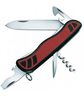 Нож складной, мультитул Victorinox NOMAD (111мм, 9 функций), красный 0.8351.C