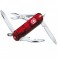 Нож складной, мультитул + LED Victorinox MIDNITE MANAGER (58мм, 10 функций), красный прозр. 0.6366.Т