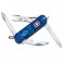 Нож складной, мультитул + LED Victorinox MIDNITE MANAGER (58мм, 10 функций), синий прозр 0.6366.Т2