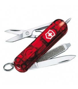 Нож складной, мультитул + LED Victorinox SIGNATURE LITE (58мм, 7 функций), красный 0.6226.Т