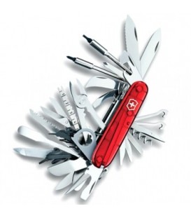 Нож складной, мультитул + LED Victorinox SWISSCHAMP XAVT (91мм, 80 функций), красный пр. 1.6795.XAVT