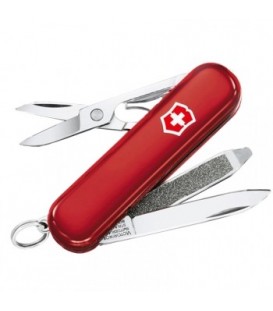 Нож складной, мультитул +LED Victorinox SWISSLITE (58мм, 7 функций), красный 0.6228