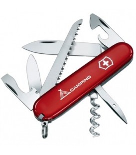 Нож складной, мультитул Victorinox CAMPER (91мм, 13 функций), красный 1.3613.71