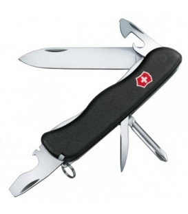 Нож складной, мультитул Victorinox CENTURION (111мм, 11 функций), черный 0.8453.3