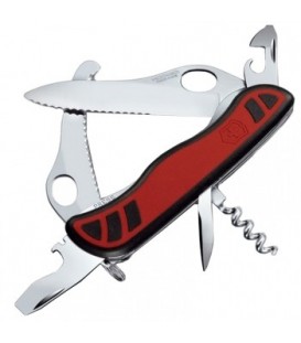 Нож складной, мультитул Victorinox DUAL PRO (111мм, 10 функций), красный 0.8371.MWC