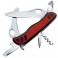 Нож складной, мультитул Victorinox DUAL PRO (111мм, 10 функций), красный 0.8371.MWC