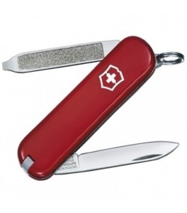 Нож складной, мультитул Victorinox ESCORT (58мм, 6 функций), красный 0.6123