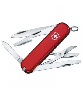 Нож складной, мультитул Victorinox EXECUTIVE (74мм, 10 функций), красный 0.6603