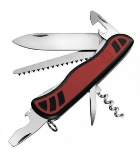 Нож складной, мультитул Victorinox FORESTER (111мм, 10 функций), красно-черный 0.8361.C