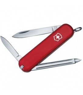 Нож складной, мультитул Victorinox PRINCE (74мм, 7 функций), красный 0.6403