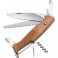 Нож складной, мультитул Victorinox RANGERWOOD 55 (130мм, 10 функций), дерево 0.9561.63