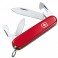 Нож складной, мультитул Victorinox RECRUIT (84мм, 10 функций), красный 0.2503