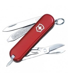 Нож складной, мультитул Victorinox SIGNATURE (58мм, 7 функций), красный 0.6225