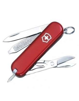 Нож складной, мультитул Victorinox SIGNATURE (58мм, 7 функций), красный 0.6225 Нож складной, мультитул Victorinox SIGNATURE (58мм, 7 функций), красный 0.6225