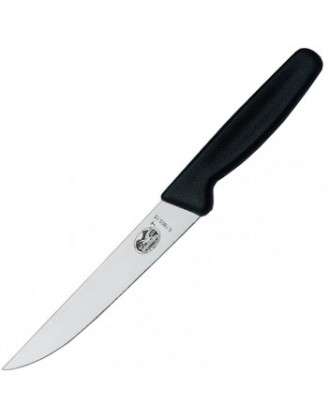 Нож бытовой, кухонный Victorinox (лезвие: 150мм), черный 5.1803.15B Нож бытовой, кухонный Victorinox (лезвие: 150мм), черный 5.1803.15B