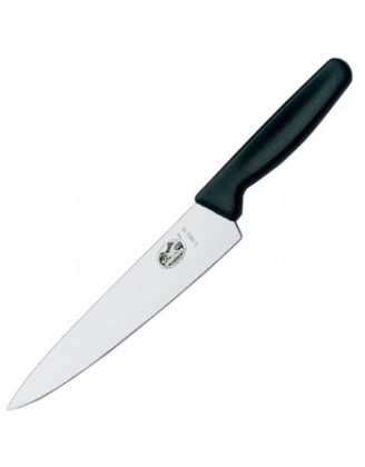 Нож бытовой, кухонный Victorinox (лезвие: 190мм), черный 5.1903.19B Нож бытовой, кухонный Victorinox (лезвие: 190мм), черный 5.1903.19B