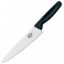 Нож бытовой, кухонный Victorinox (лезвие: 190мм), черный 5.1903.19B