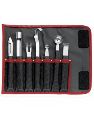 Чехол для кухонных принадлежностей Victorinox (7 предметов), кож.зам., черный 7.6180.0 Чехол для кухонных принадлежностей Victorinox (7 предметов), кож.зам., черный 7.6180.0