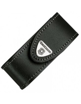 Чехол для ножей Victorinox (84-91мм, 2-4 слоя), кожаный, на липучке, с пов. клипом, черный 4.0520.31 Чехол для ножей Victorinox (84-91мм, 2-4 слоя), кожаный, на липучке, с пов. клипом, черный 4.0520.31