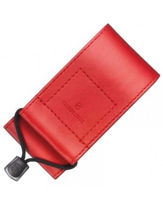 Чехол для ножей Victorinox (91-93мм, 5-8 слоев) на липучке, кож. зам., красный 4.0481.1 Чехол для ножей Victorinox (91-93мм, 5-8 слоев) на липучке, кож. зам., красный 4.0481.1