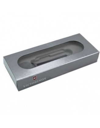 Футляр для ножей Victorinox с окошком (58мм, 1-2 слоя), серый 4.0062.17 Футляр для ножей Victorinox с окошком (58мм, 1-2 слоя), серый 4.0062.17