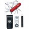 Набор Victorinox TRAVELLER-SET с фонариком и чехлом (91мм, 18 функций), красный 1.8726