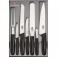 Набор кухонных ножей Victorinox (7 предметов), черный 5.1103.7