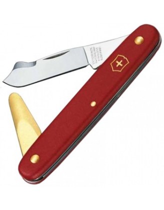 Нож складной, садовый Victorinox (100мм, 3 функции), красный 3.9140 Нож складной, садовый Victorinox (100мм, 3 функции), красный 3.9140