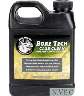 Средство для чистки Bore Tech CASE/CARTRIDGE CLEANER 32oz/946мл, д/чистки гильз в УЗ мойках, концентрат.