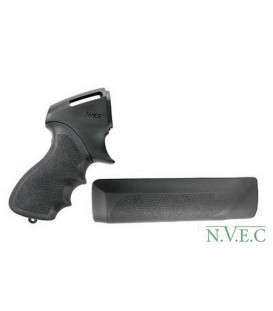 Рукоятка пистолетная Hogue Tamer Shotgun Pistol grip and forend для Rem870 (в комплекте с цевьём, черный)