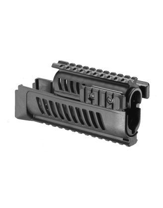 Цевье тактическое FAB для AK 47/74, 4 планки, черная (AKL47B)