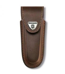 Чехол Victorinox поясной кожаный с кнопкой 4.0533