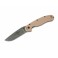 Нож Ontario RAT II Folder - Stonewash клинок, прямая РК, песчаная рукоять, 7,6 см клин. (8881TN)