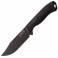 Нож Ka-Bar Short Becker Clip Point, черный, доп. накладки рукоятки, нейлоновый чехол
