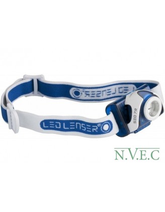 LED LENSER® SEO 7R Li-ion,rechargeable (blue) (test blister)