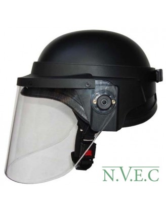 Шлем с защитным стеклом Roco 5,5мм черный HC-05