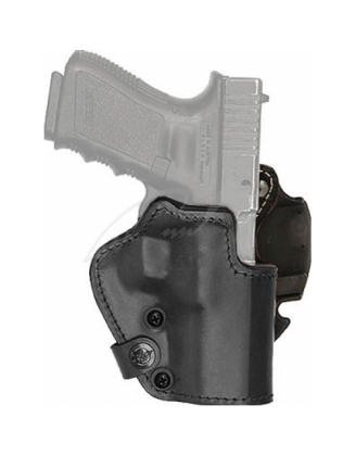 Кобура Front Line открытая, поясная, кожа, для Glock 21, 20 ц:черный