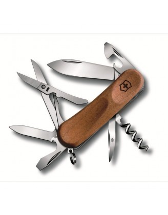 Нож складной, мультитул Victorinox EVOWOOD 14 (85мм, 12 функций), красный 2.3901.63 Нож складной, мультитул Victorinox EVOWOOD 14 (85мм, 12 функций), красный 2.3901.63