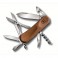 Нож складной, мультитул Victorinox EVOWOOD 14 (85мм, 12 функций), красный 2.3901.63